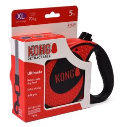 KONG Flex Line Model Ultimate Red XL 5 Meter Til 70 kg