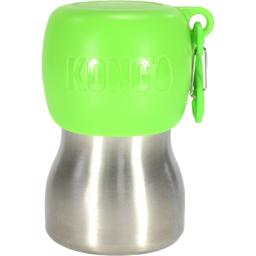 KONG H2O Rustfri Design Vandflaske Til Hund 280ml Lime