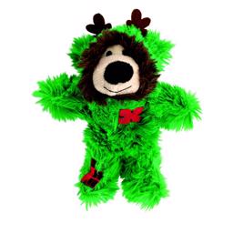 KONG Holiday Softies Pajama Bear Green Legetøj Til Katten