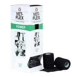 Kruuse Power Vet Flex Sort Dyrlægens Valg 7,5 cm Bred