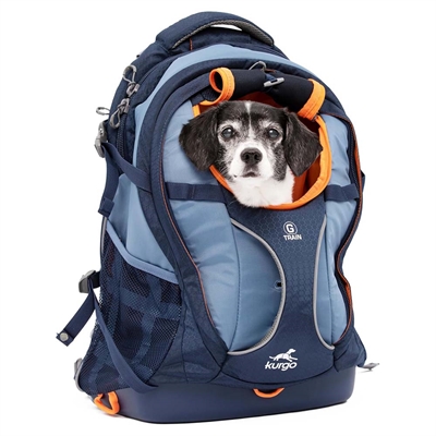 Kurgo G-Train K9 Rygsæk Navy Blå Tag Hunden Med På Tur 