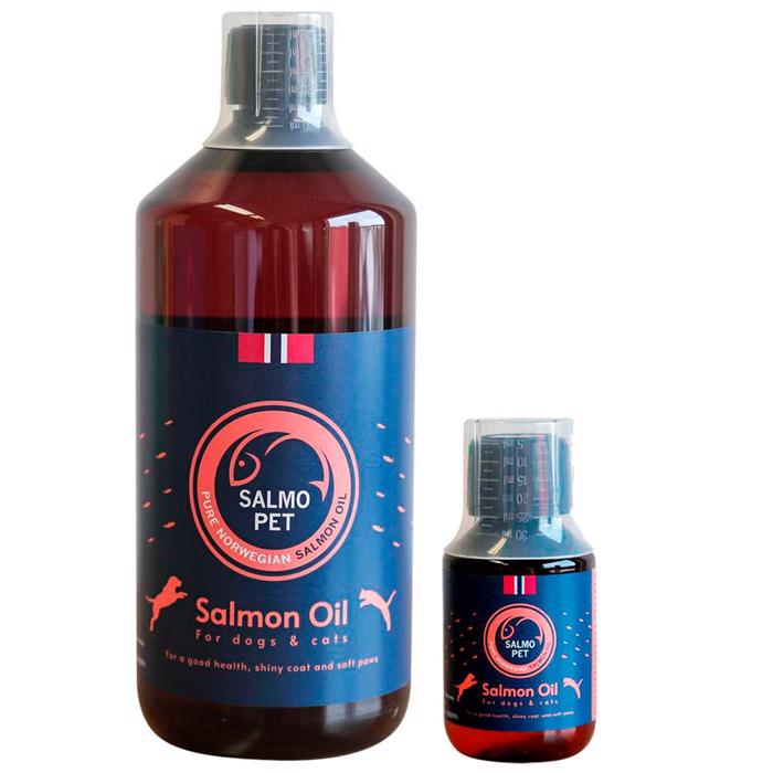 SalmoPet Pure Norwegian Lakseolie Til Hund & Kat Prima Kvalitet