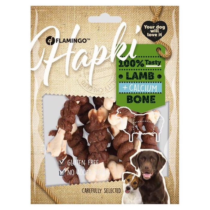 Hapki Lamb Calcium Bone Tørrede Lamme Ben Calcium 150g