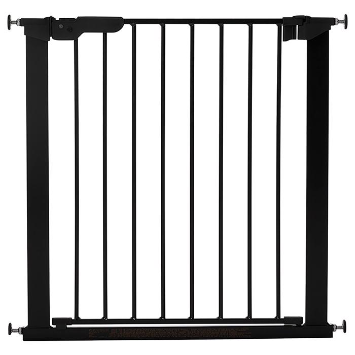 DogSpace Lassie Metal Hundelåge Tryk Monteret 73 cm SORT