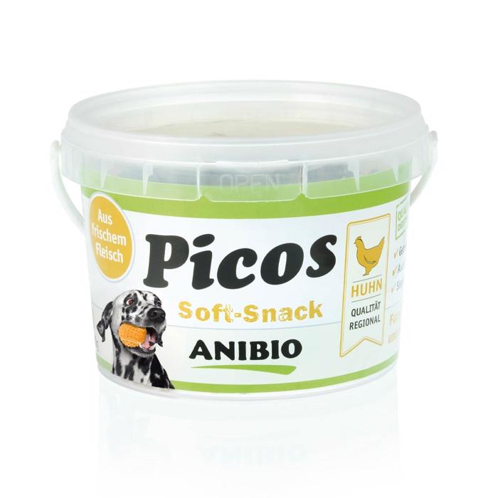 Anibio PICOS Soft Snack Godbidder Af Frisk Kød 300gram KYLLING