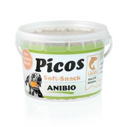 Anibio PICOS Soft Snack Godbidder Af Frisk Kød 300gram LAKS