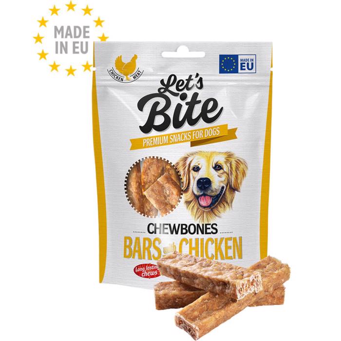 Brit Let\'s Bite ChewBones TyggeBarer Med Kylling