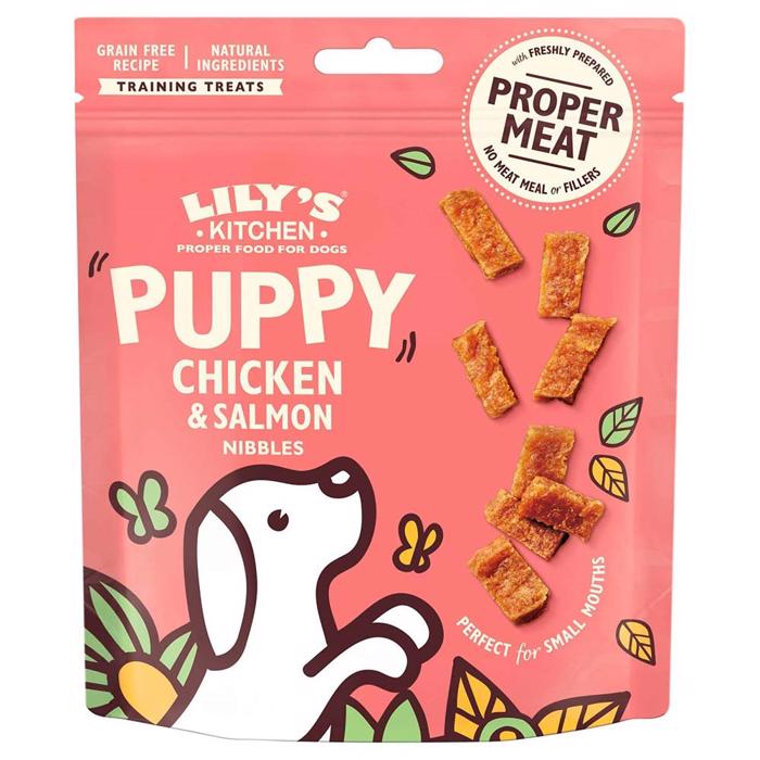 Lily\'s Kitchen Puppy Chicken & Salmon Nibbles 70g