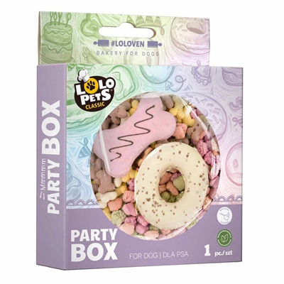 Lolo Pets Classic Den Berømte PARTY BOX Fyldt med Mums