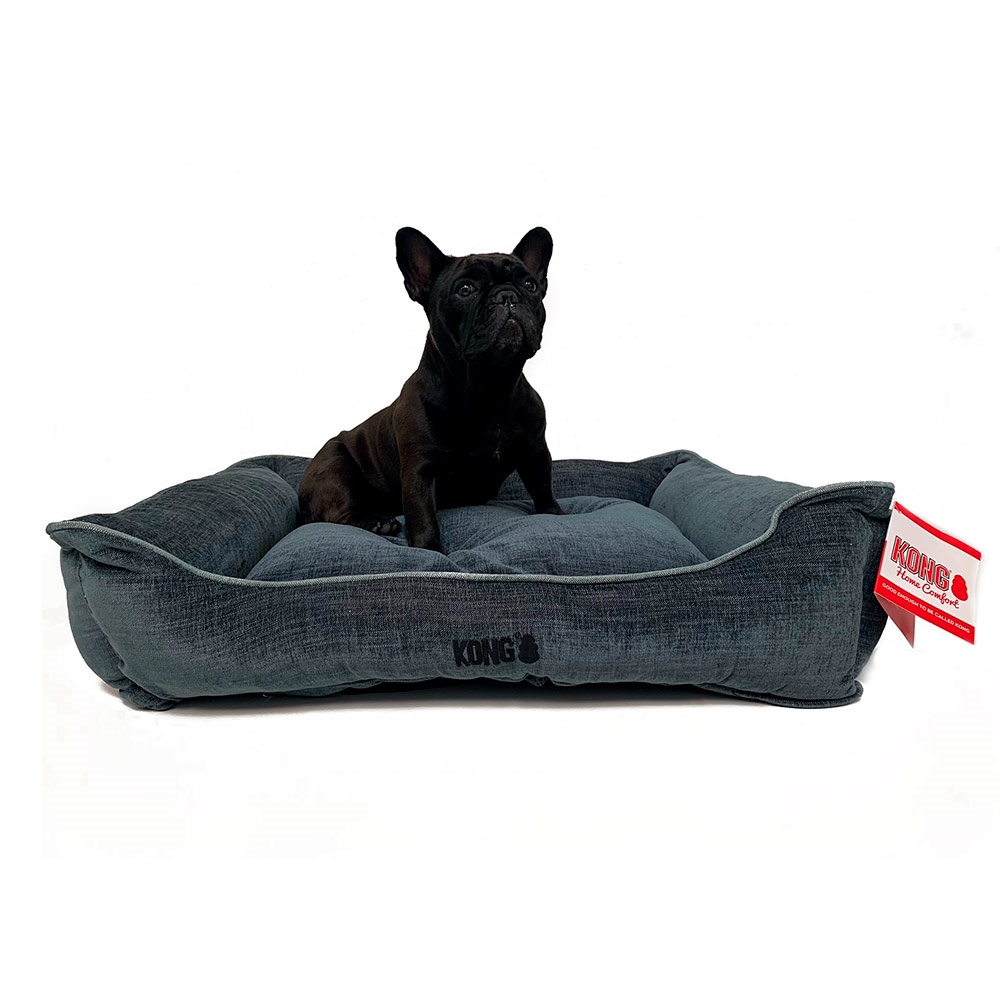 KONG Lounger Hundeseng Grey