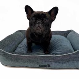 KONG Lounger Hundeseng Design Grey