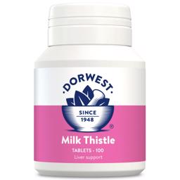 Dorwest Milk Thistle Tabletter Detox Lever 100stk