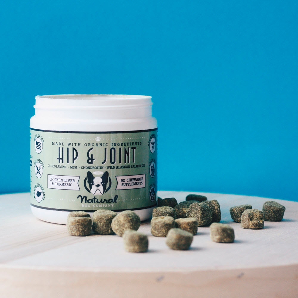 Natural Dog Company Hip and Joint Kosttilskud til Hofter og Led