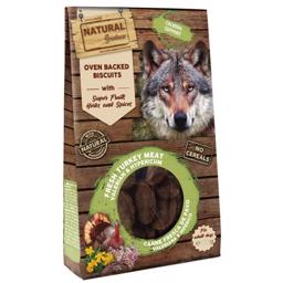 Natural Greatness Ovnbagte Kiks Kalkun Calming Support 100g - DATOVARER