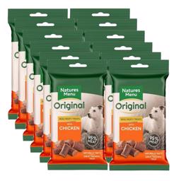Natures Menu Original BARF Bites Chicken 95% Kød 12 stk Storkøb