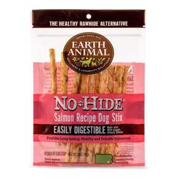 Earth Animal No-Hide Stix Dog Salmon 10 Pack