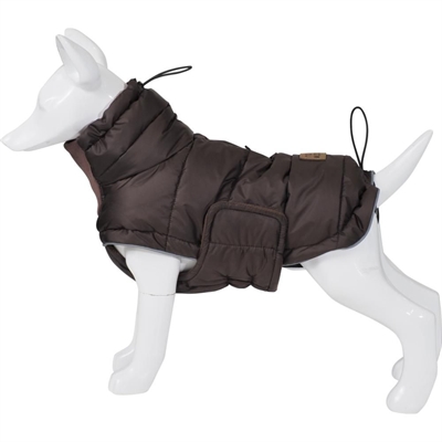 Nordic Paws Dun Hundejakke Design Tundra Espresso
