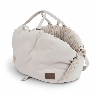 Nordic Paws Bæretaske Til Hunden Design Mille Creme Beige