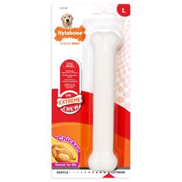 Nylabone Extreme Chew Bone i HVID med Kyllingesmag