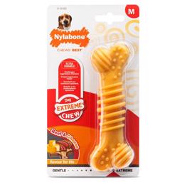 Nylabone Extreme Chew Texture Bone med Smag af Okse og Ost