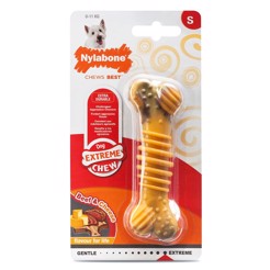 Nylabone Extreme Chew Texture Bone med Smag af Okse og Ost