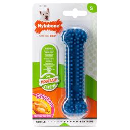 Nylabone Moderate Dental Chew Bone Tyggelegetøj Med Kyllingesmag