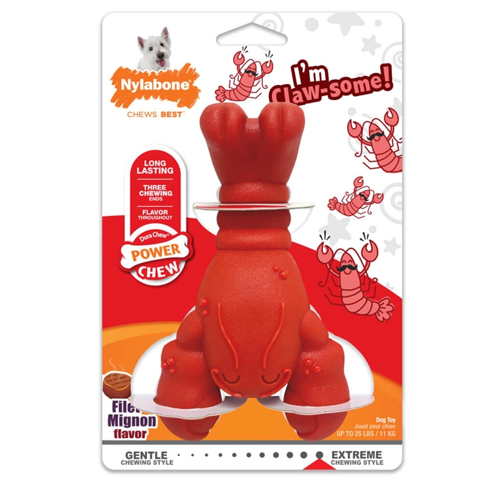 Nylabone Lobster Filet Mignon Exreme Tygge Legetøj Small