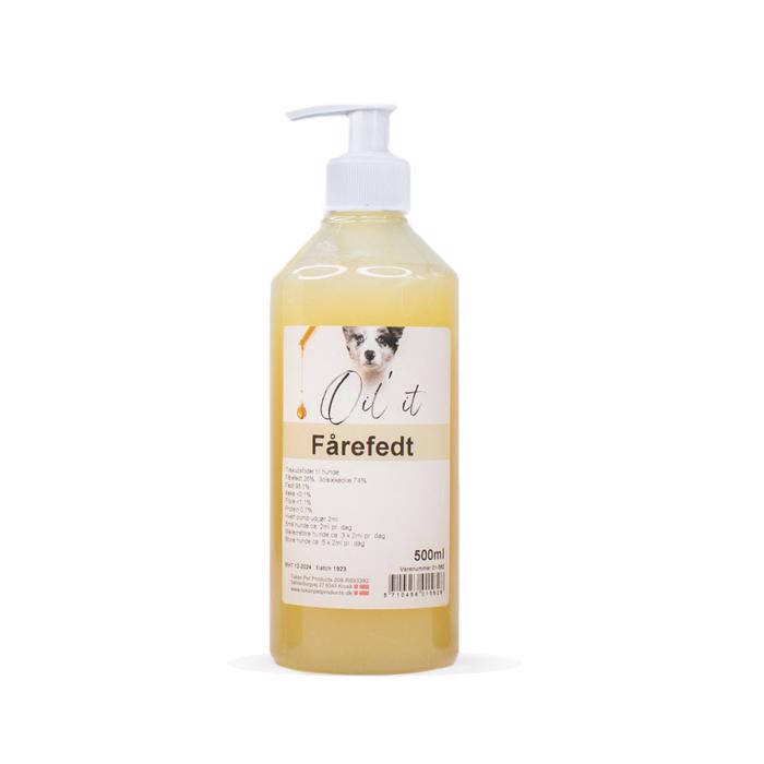 Oil\'it fårefedt til følsom mave hund 500ml