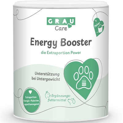 Grau Oksefedt Pulver Energy Booster Til Kat & Hund For Ekstra Energi og Næring 200gr