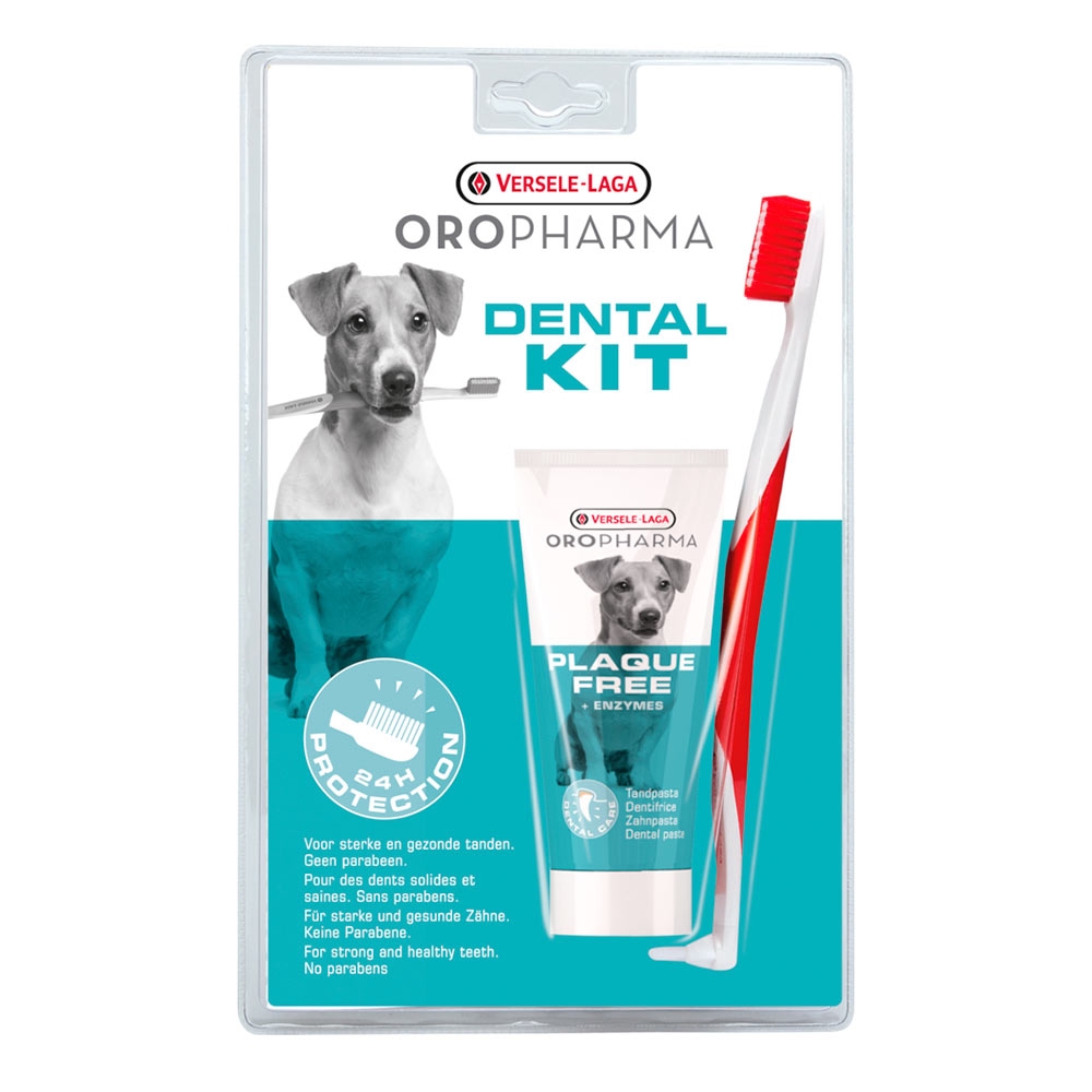 OroPharma Dental Kit Tandbørste Sæt til Hund