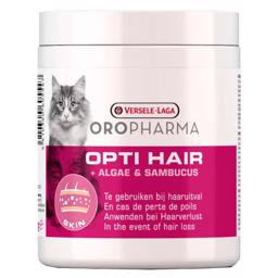 Oropharma Opti Hair til Kat Ved Kraftig Fældning og Kløe 130g