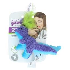 Pawise Meow Meow Kattelegetøj Dinosaur Lilla & Blå