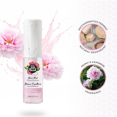 Pet Head Hair Mist Hunde Parfume & Deodorant Peony & Cashmere100ml