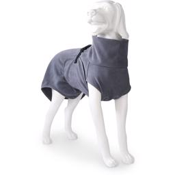 Doggy Dry Hunde Badekåbe Microfiber Grey