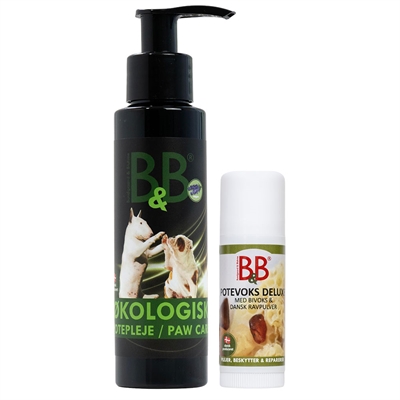 B&B Potepleje Creme & Potevoks Stift Plejesæt