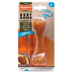 Nylabone Puppy Mini Beef Bone S med Oksesmag