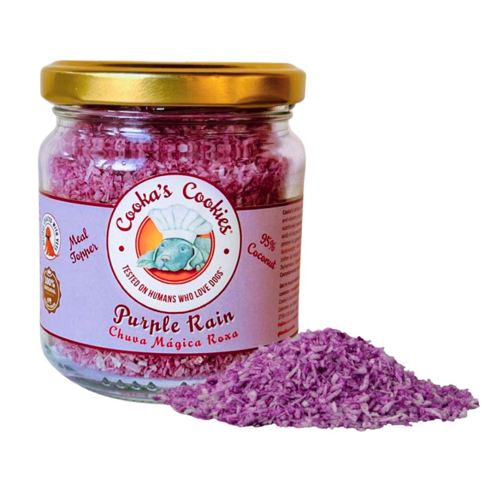 Cookas Cookies Topping & Tilskud Til Hundens Foder Purple Rain