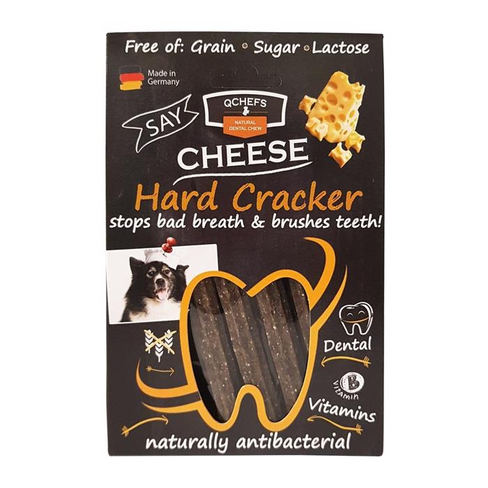 Qchefs Cheesies Hard Cracker Oste Stænger Til Hunden