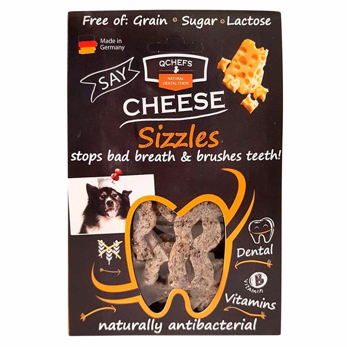 Qchefs Dental Cheese Sizzles Til Hundens Mundhygiejne