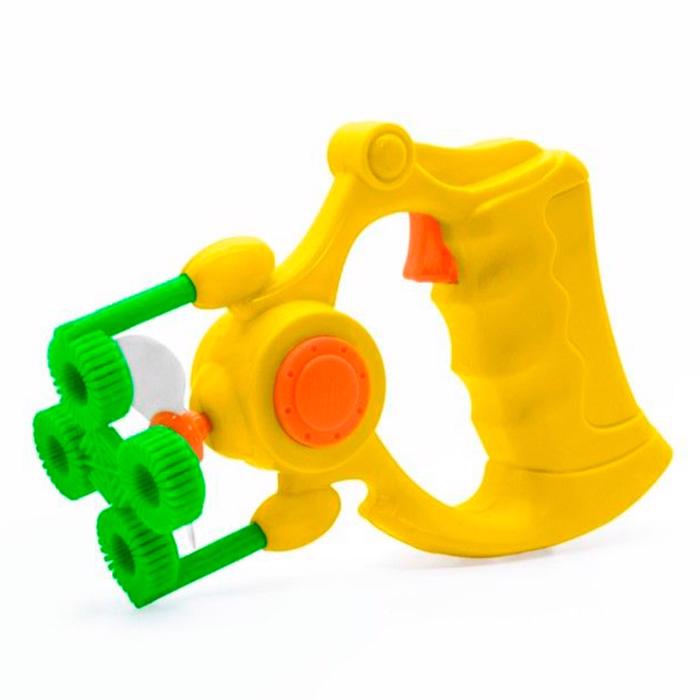 BubbleDog Bubble Blaster Sæbeboble Pistol Til Hund Gul/Orange