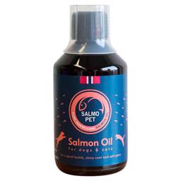 SalmoPet Pure Norwegian Lakseolie Til Hund & Kat Prima Kvalitet 300ml