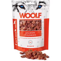 Woolf Salmon Chunkies Guffer Med Laks 100g