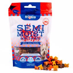 Frigera Semi Moist Bløde Hunde Godbidder Mini Mix Bones 165g