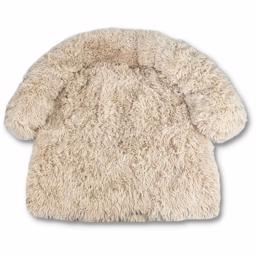 Hundeseng Comfy Plys Fluffy Specielt Til Sofa & Seng Taupe Creme