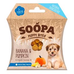 Soopa Vegansk Hunde Snack Banana & Pumpkin Puppy Healthy Bites