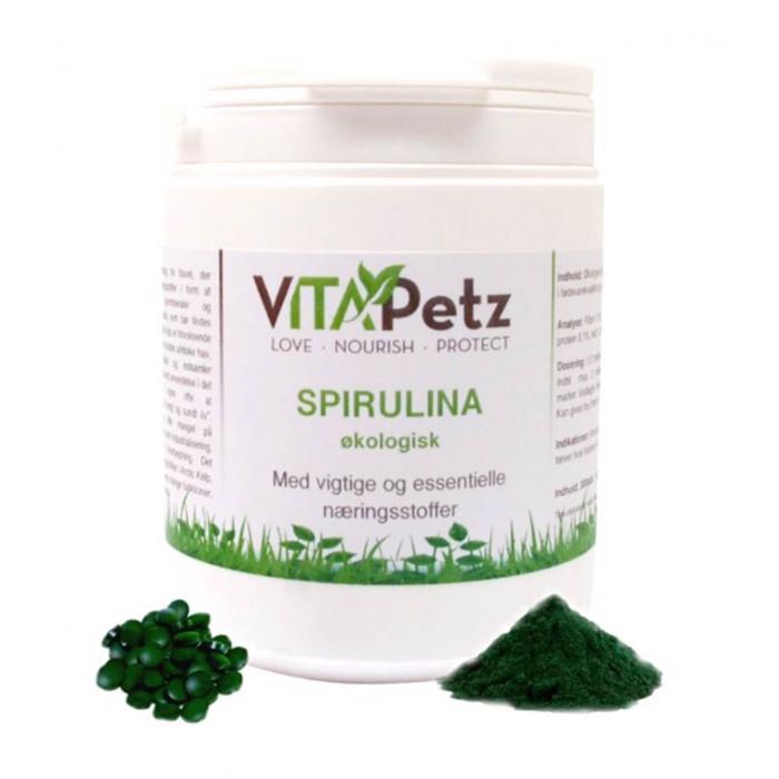 VitaPetz Økologisk Spirulina Superfood Til Hunden i Tabletform