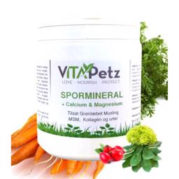 VitaPetz Spormineral  Med Calcium & Magnesium Oprethold et Godt Helbred
