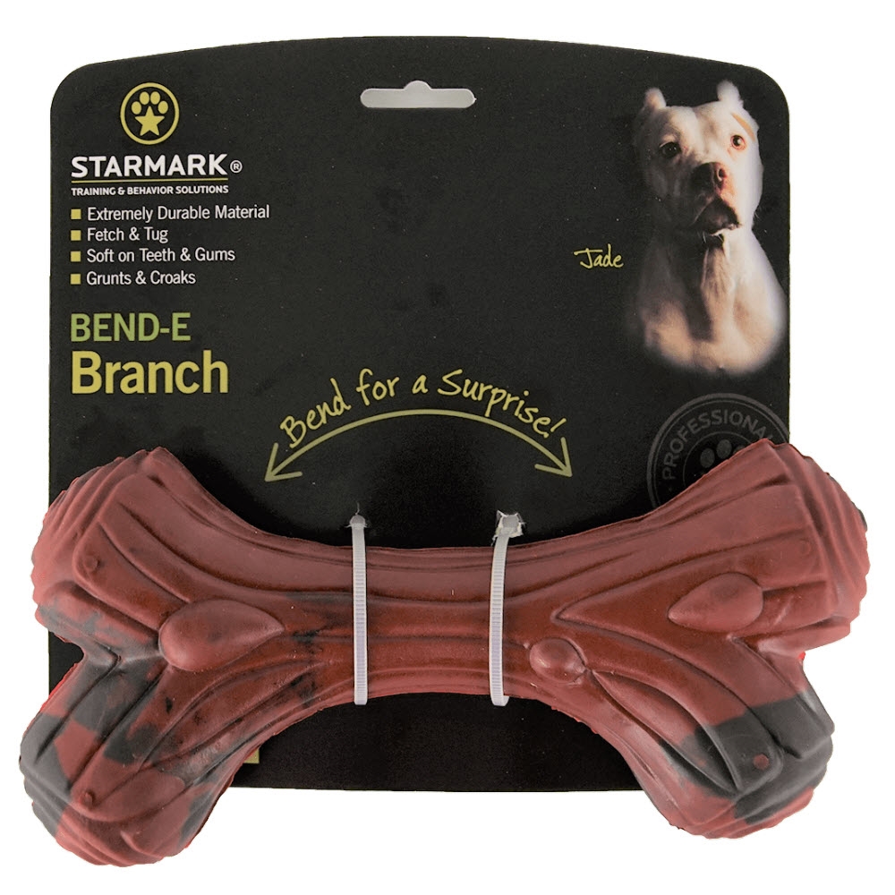 Vask vinduer Nerve kærlighed Starmark Hundelegetøj Model Bend-E Branch