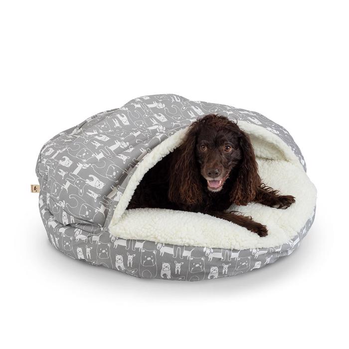 SnooZer Cozy Cave Hundehule WAG Design Pedigree Storm