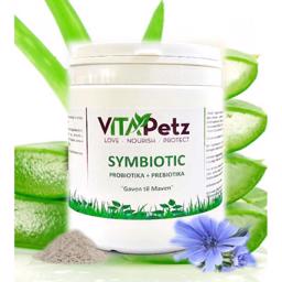 VitaPetz Symbiotic Fodertilskud Til Maven med Probiotika og Prebiotika